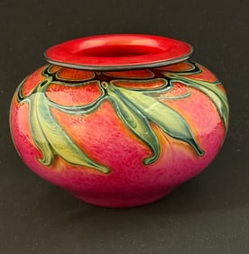 Charles Lotton Red Vase