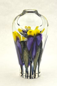David Lotton Paperweight vase