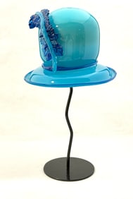 Brian Brenno Blue hat on Stand