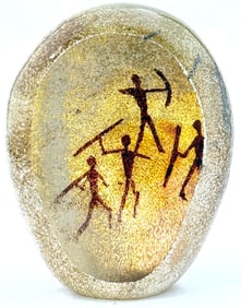 Satava Hieroglyphic Paperweight