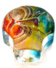 Kosta Mask Paperweight