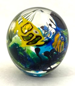 Jolley Tropical Fish Paperweight
