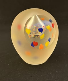 Jolley Art Glass Paperweight
