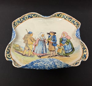 Porquier Beau Ruffle Top Bowl