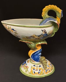 Porquier Beau Footed Compote