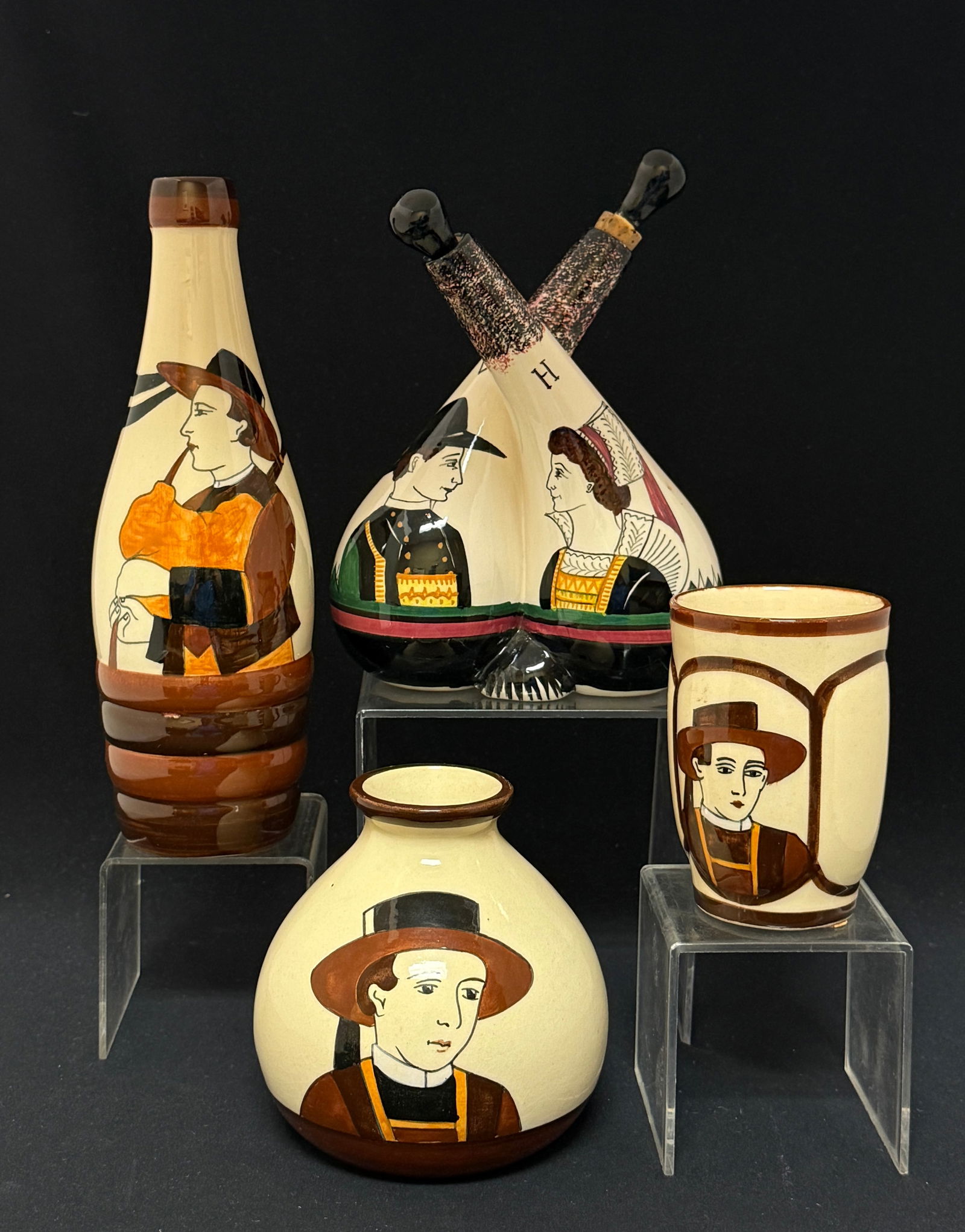 4 Quimper Items (1 of 3)