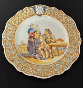 Porquier Beau Plate