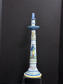 HR Quimper Tall Candlestick
