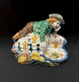 Alcide Chaumeil Rare Form Figural