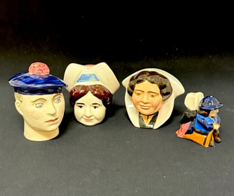 4 Quimper Salt and Peppers