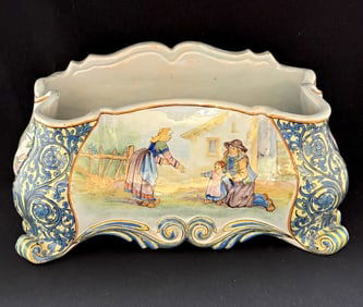 Porquier Beau Jardiniere