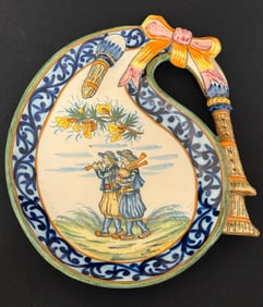 HR Quimper Footed Tray