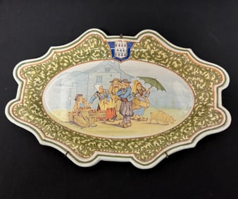 Porquier Beau Platter