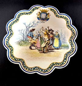 Porquier Beau Round Tray