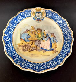 Porquier Beau Platter