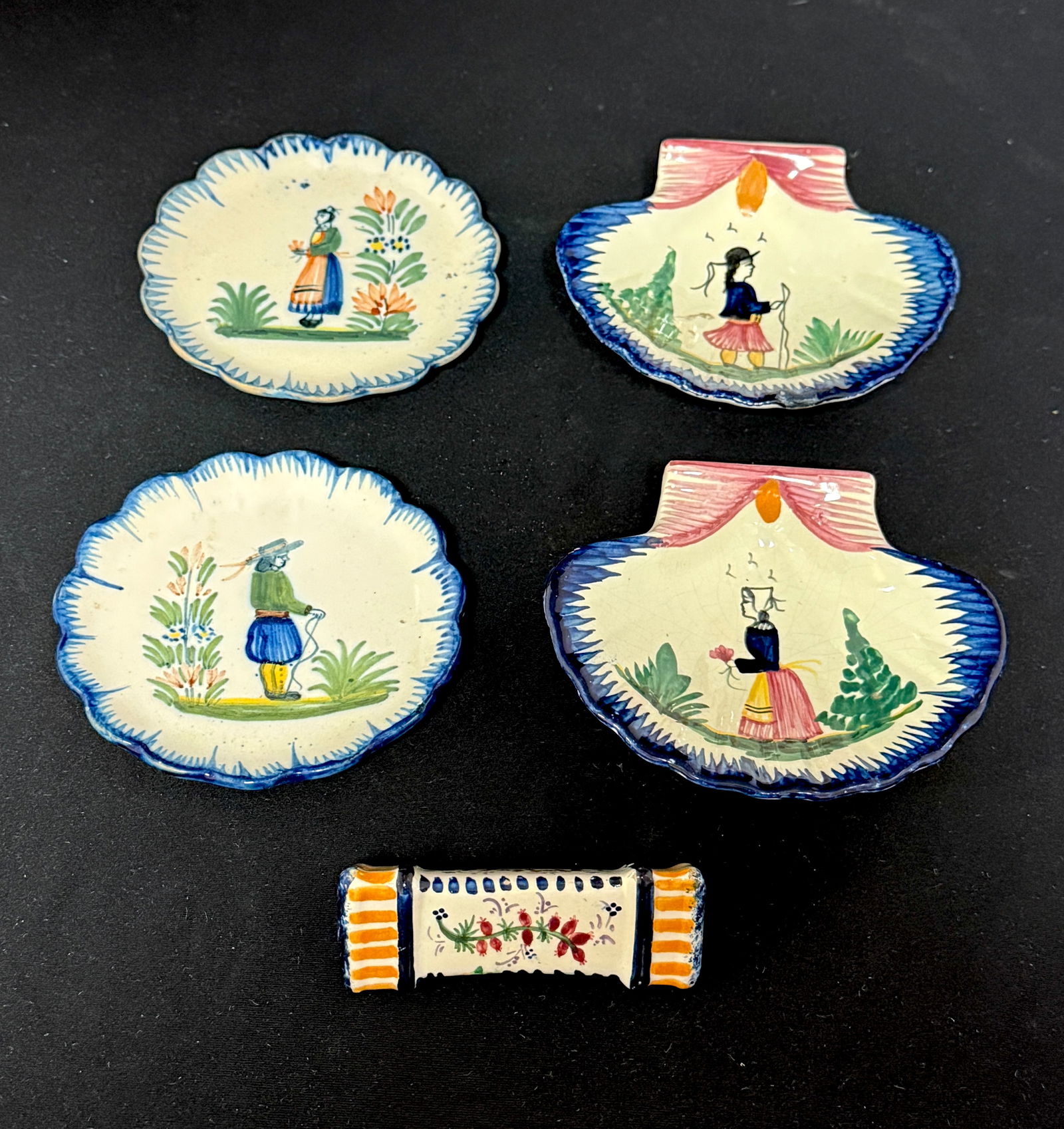 5 Quimper French Faience Items (1 of 3)