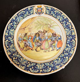 Porquier Beau Large Platter