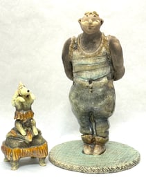 2 Contemporary Modern Figurals