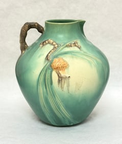 Large Roseville Pinecone Water Jug