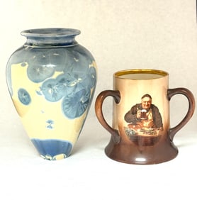 2 Pottery Vases