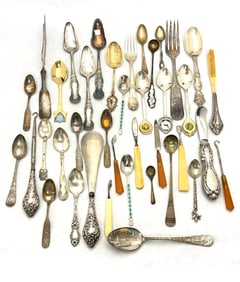 Group of metal utensils