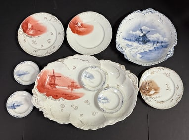 10 Piece Porcelain Dessert Set