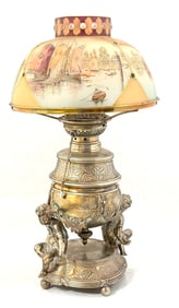 Gorgeous Royal Flemish Lamp