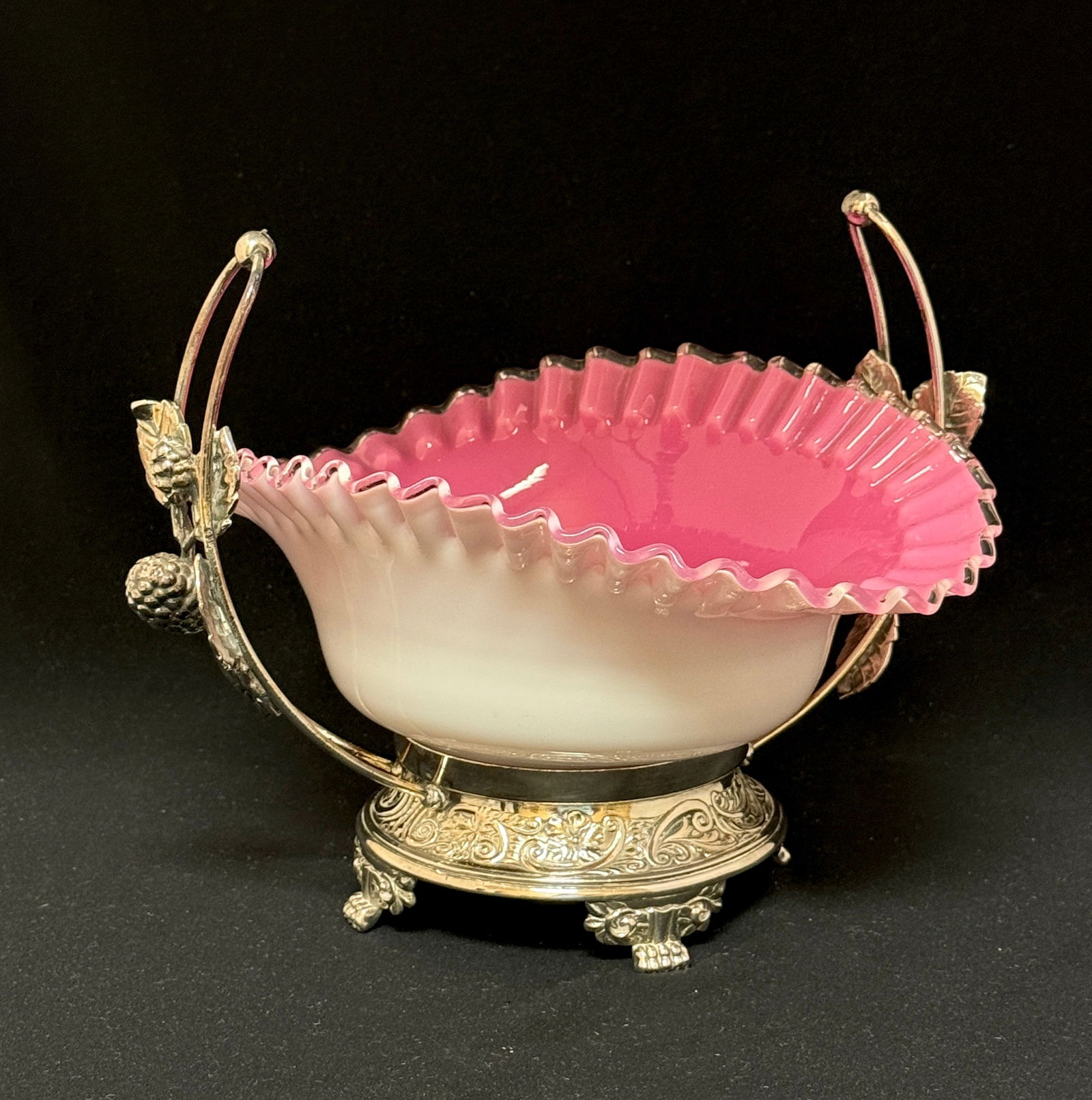 Victorian Bride's Basket (1 of 3)