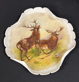 Victorian Enameled Platter