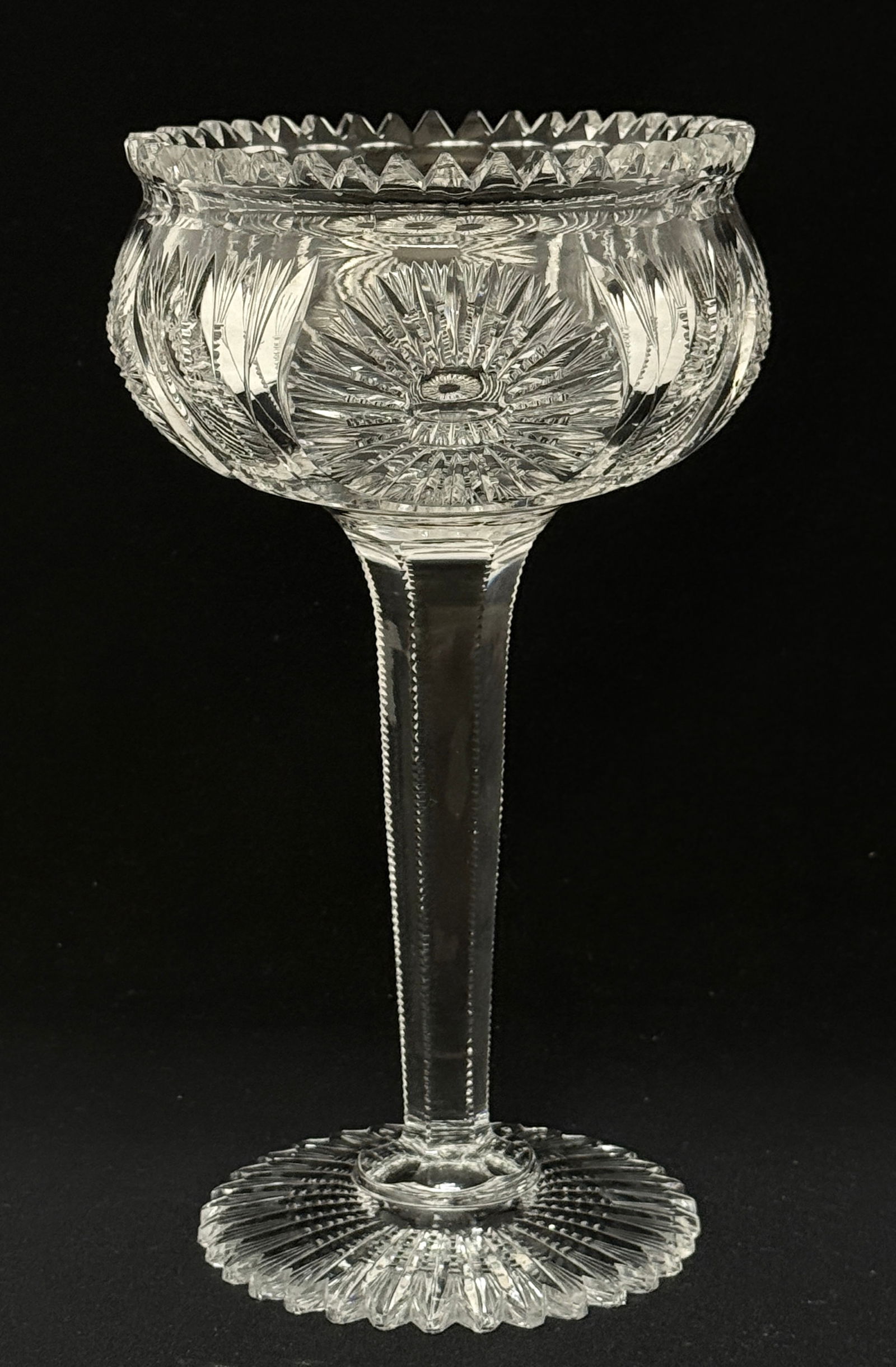 American Brilliant Cut Compote (1 of 4)