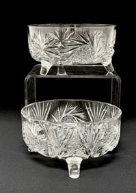 Two ABCG footed bowls