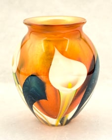 Lotton Gold Iridescent Vase