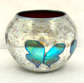 Jeremiah Lotton Iridescent Bowl