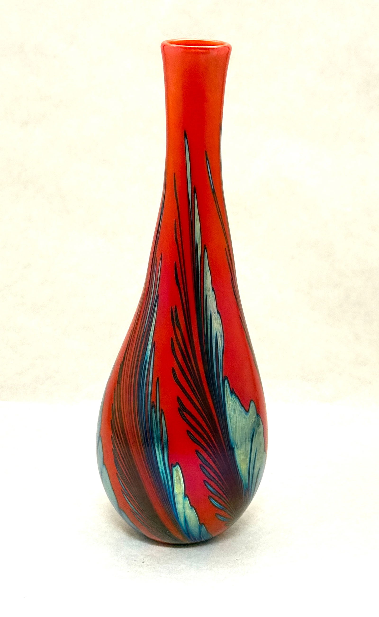 Charles Lotton Red Vase (1 of 3)