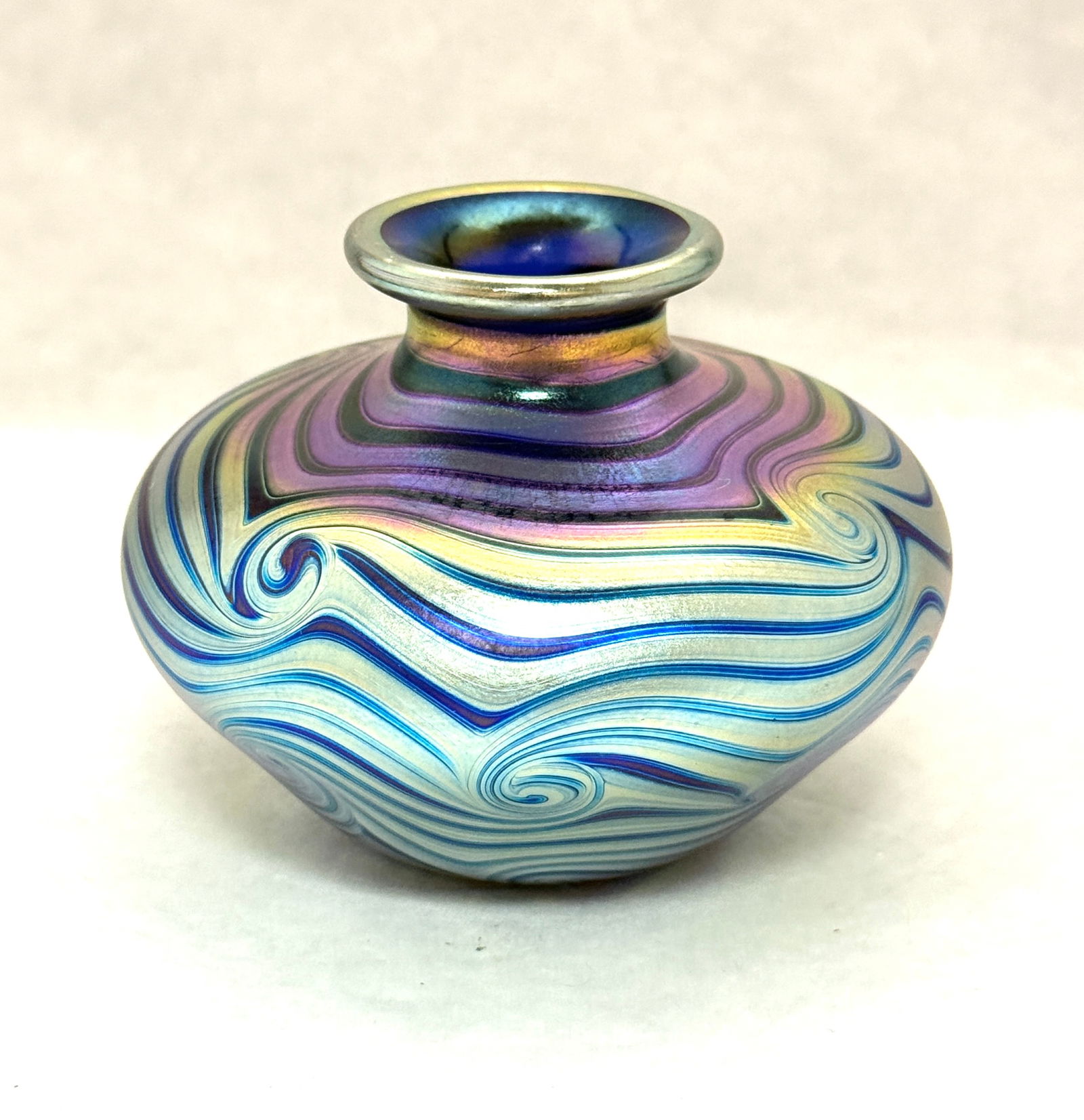 Charles Lotton Iridescent Vase (1 of 4)