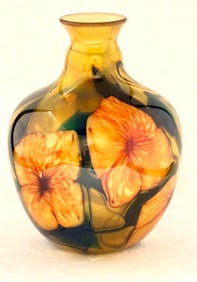 Charles Lotton Multi-Floral Vase