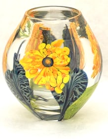 Lotton Paperweight Style Vase