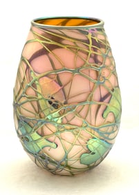 Charles Lotton Threaded Vase