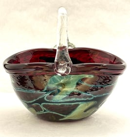 Charles Lotton Red Basket