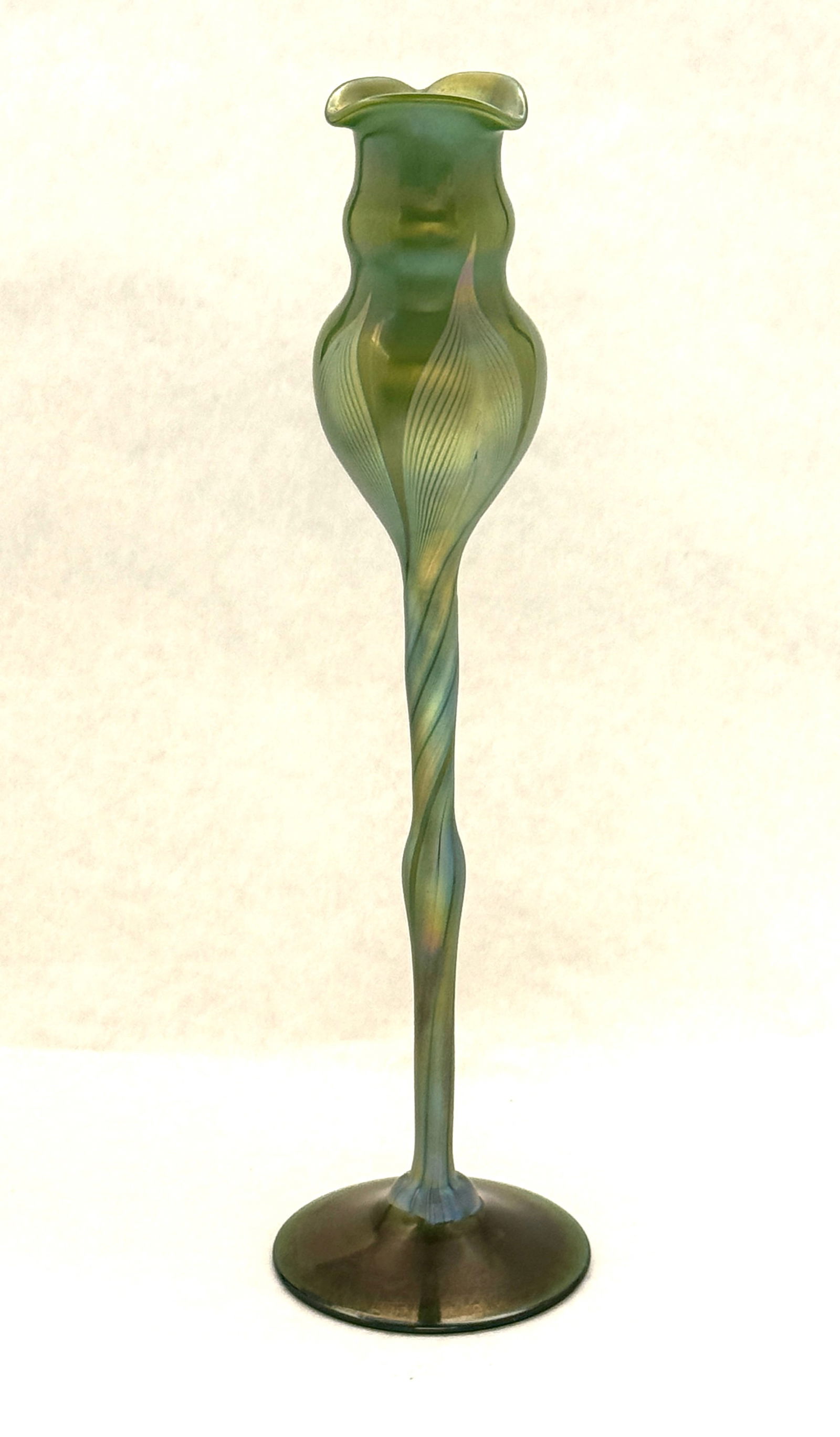 Lundberg Green Calla Lily Vase (1 of 3)