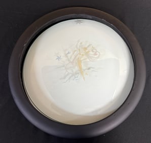 Franz Grosz Large Clear Plate