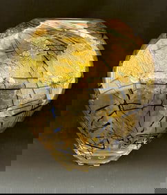 Tim Lazer Crystal Vase