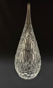 Bohemian Faceted Teardrop