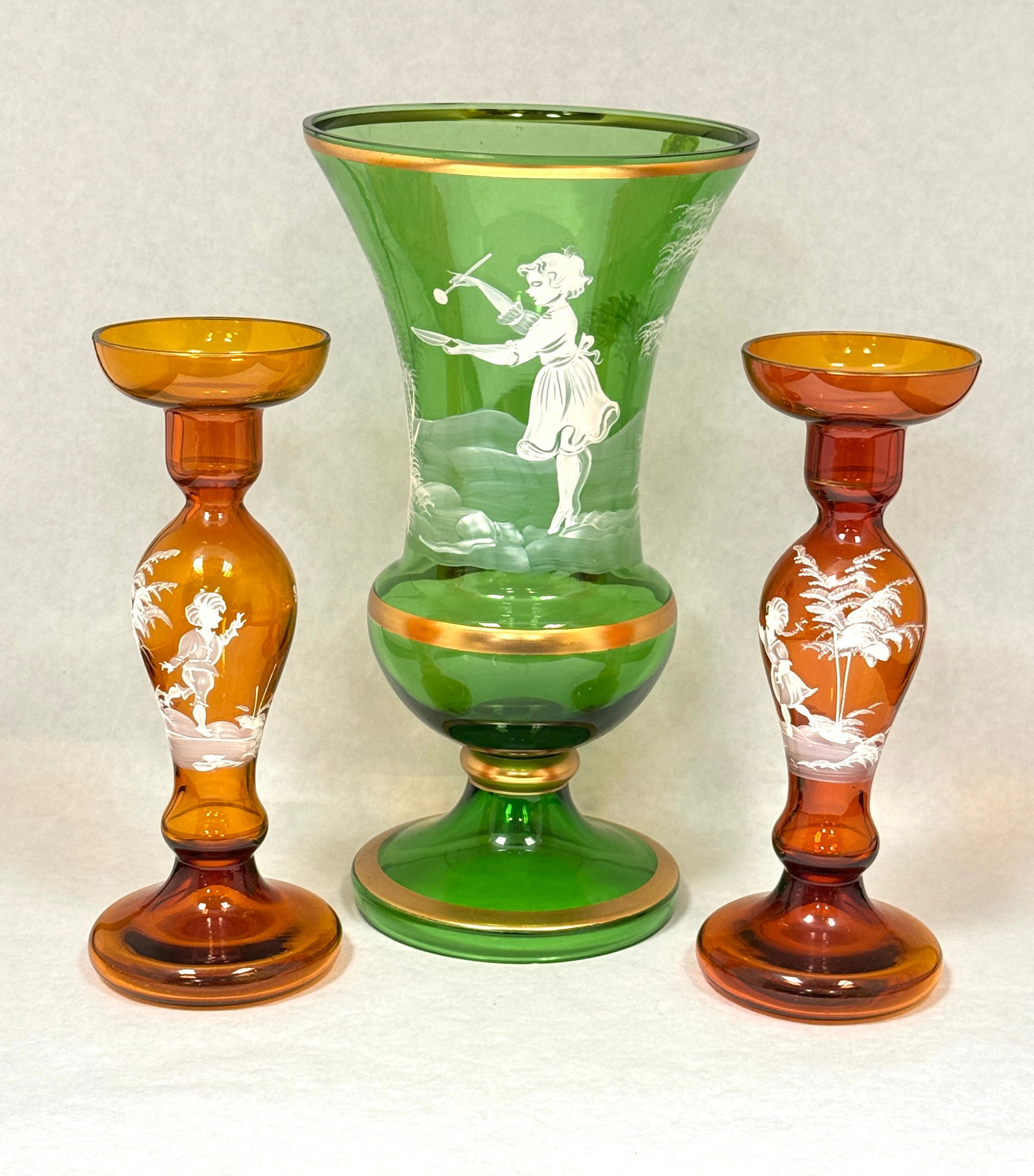 3 Mary Gregory items (1 of 4)