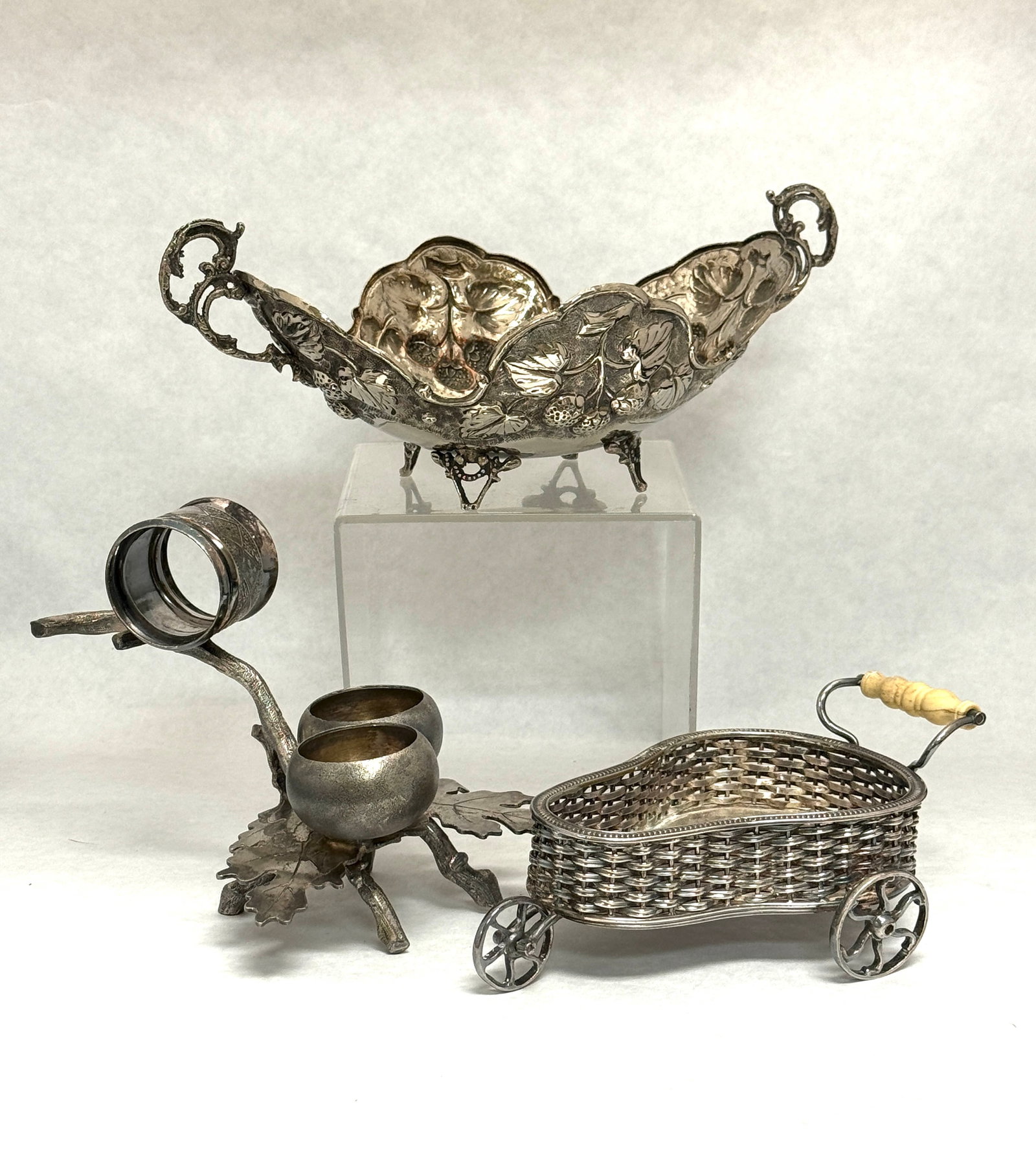 3 Silver Plate Items (1 of 1)