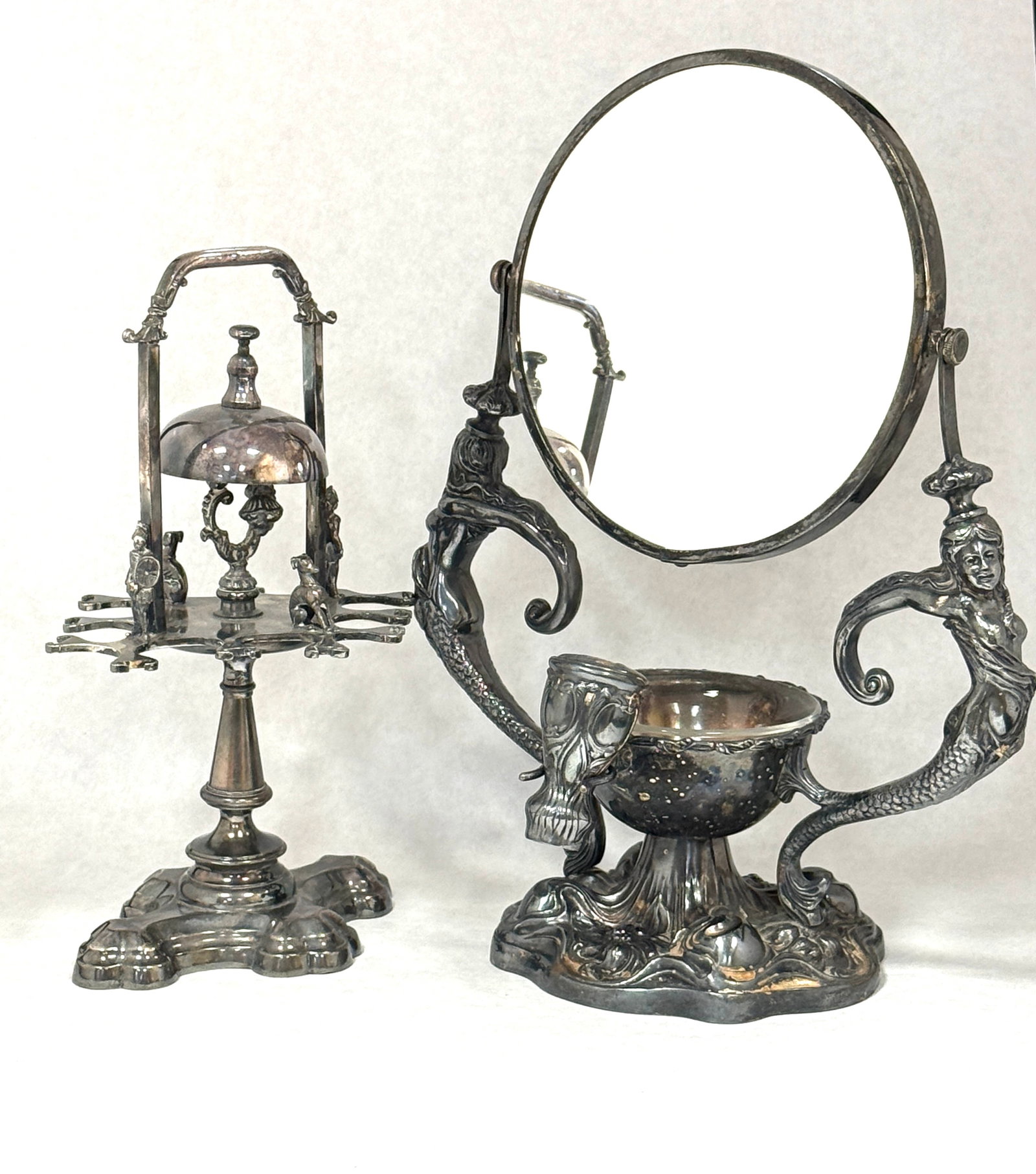 2 Silver Plate Items (1 of 5)