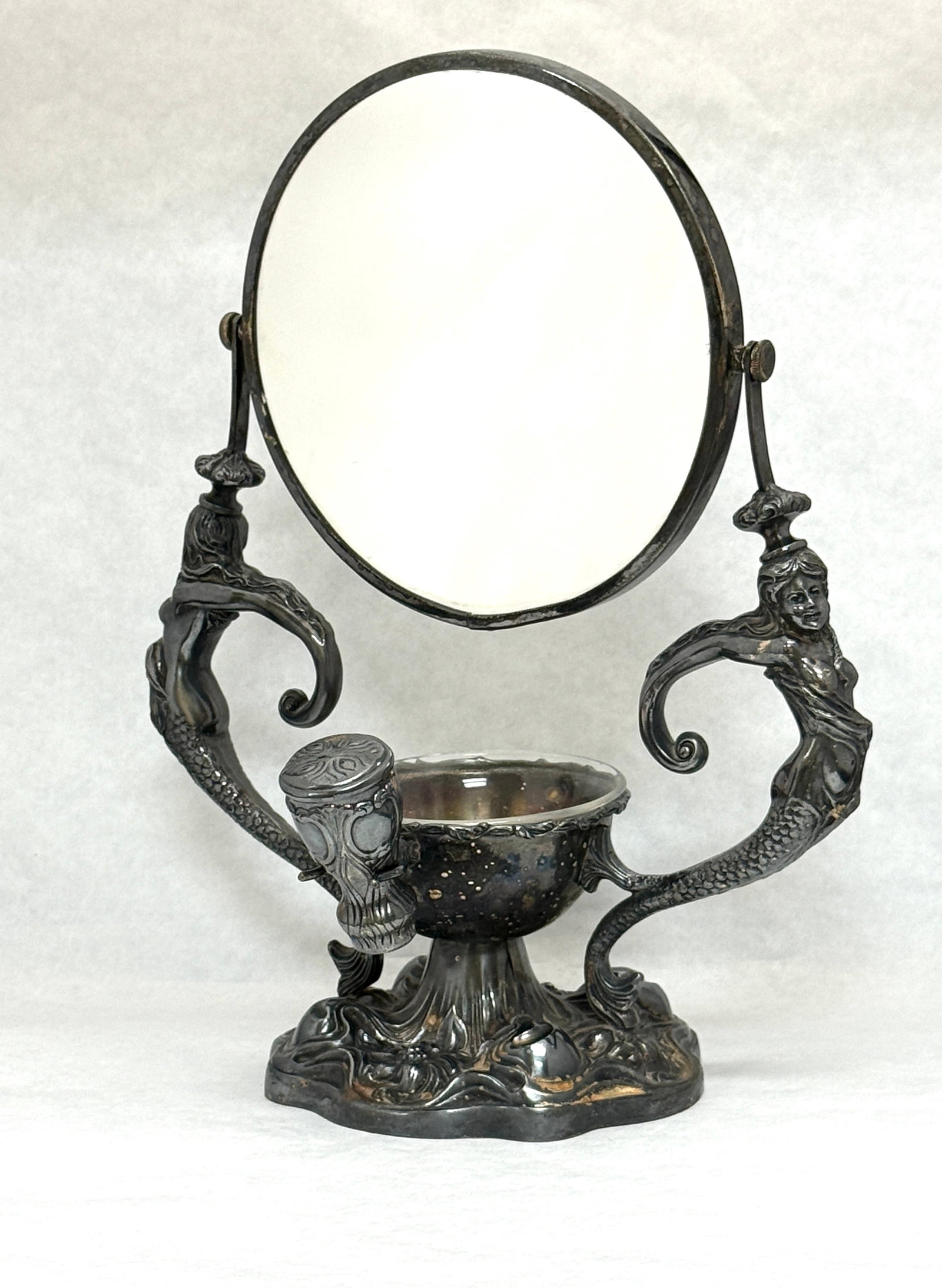 2 Silver Plate Items - 4
