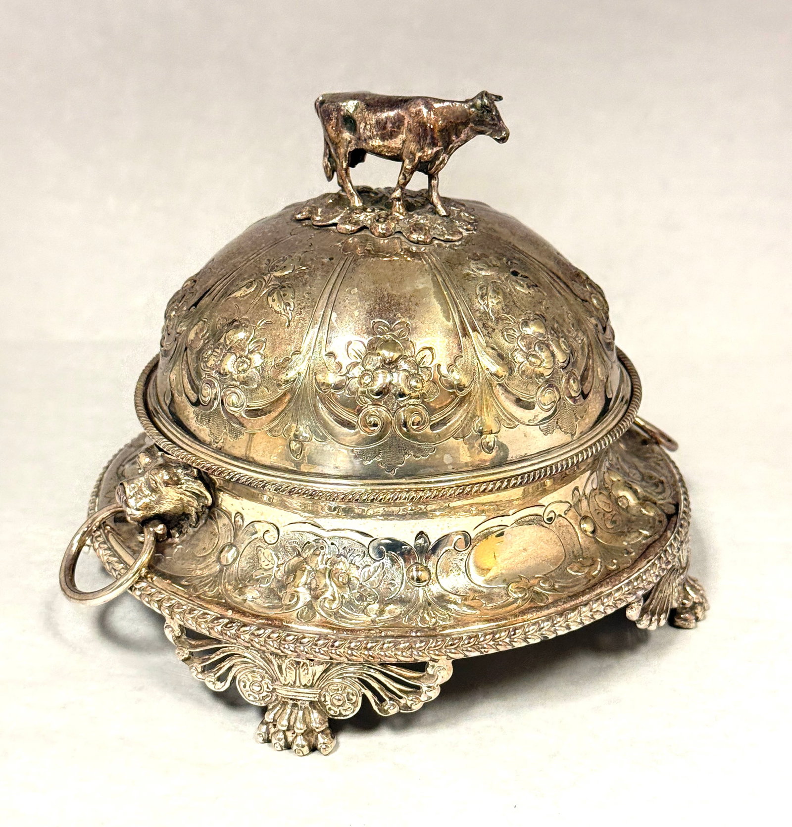 2 Silver Plate Items - 3