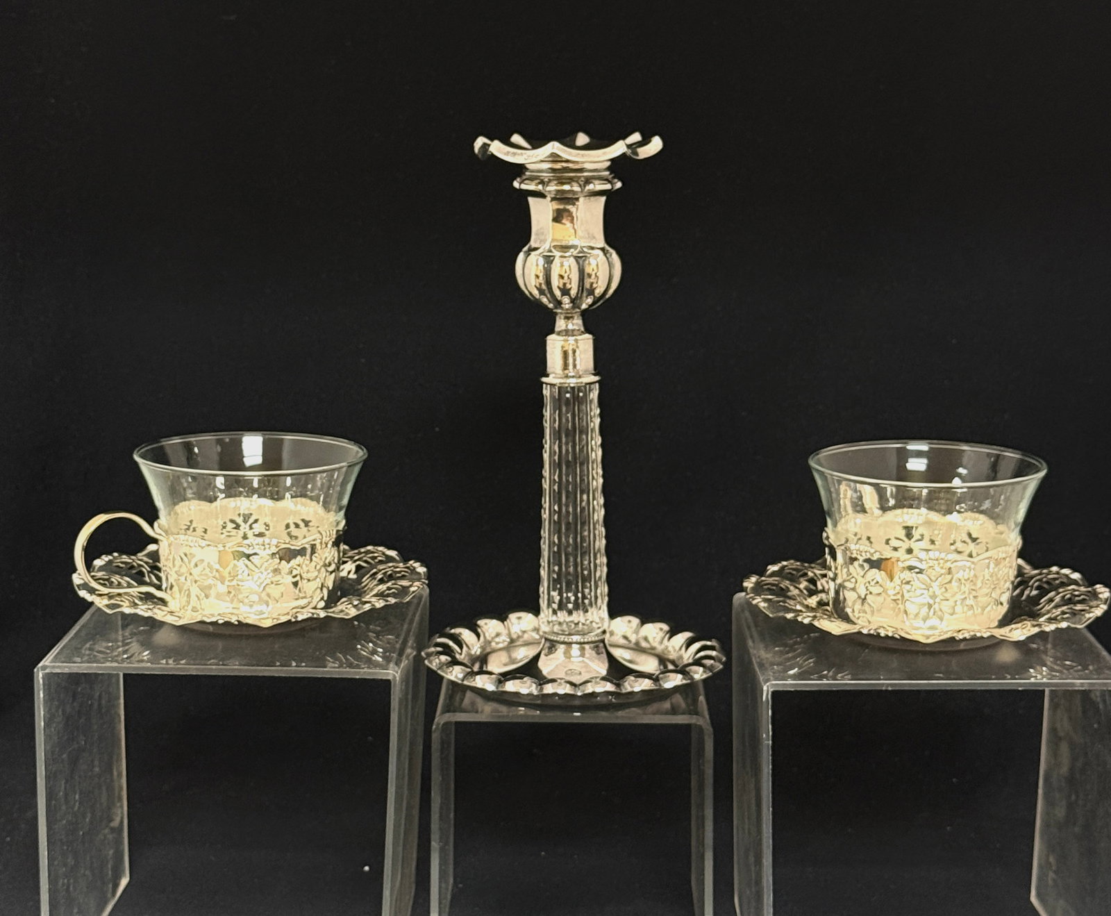 3 Silver Plate Items (1 of 2)