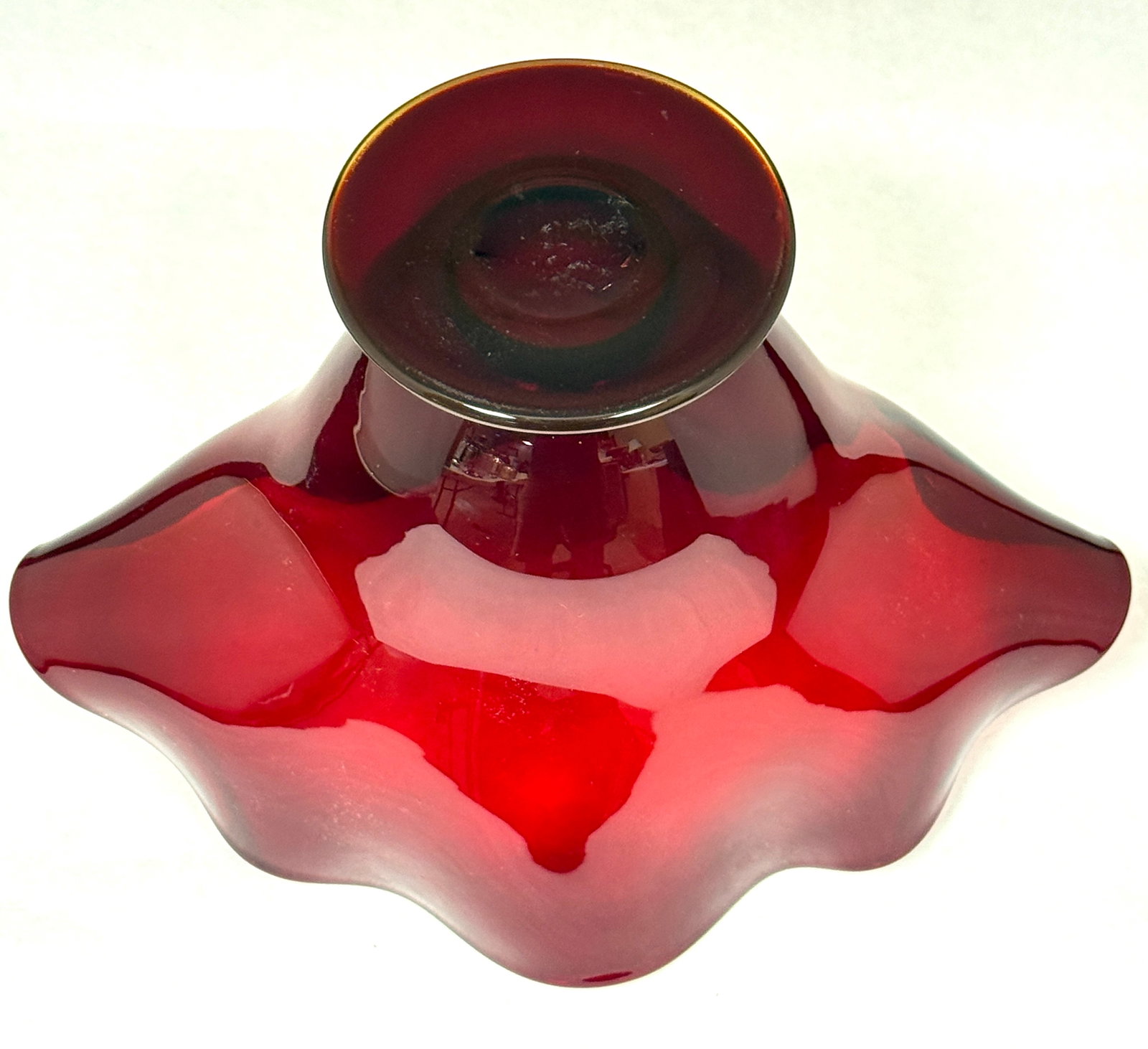 Steuben Selenium Red Vase - 3